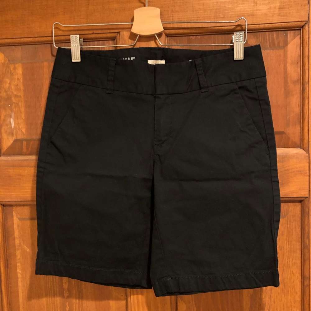 J. Crew Factory Black Shorts, Size: 2